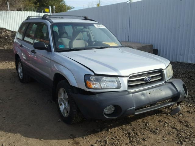 JF1SG63613H766113 - 2003 SUBARU FORESTER 2 SILVER photo 1