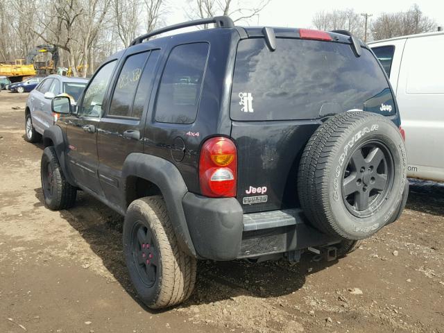 1J4GL58K22W214796 - 2002 JEEP LIBERTY LI BLACK photo 3