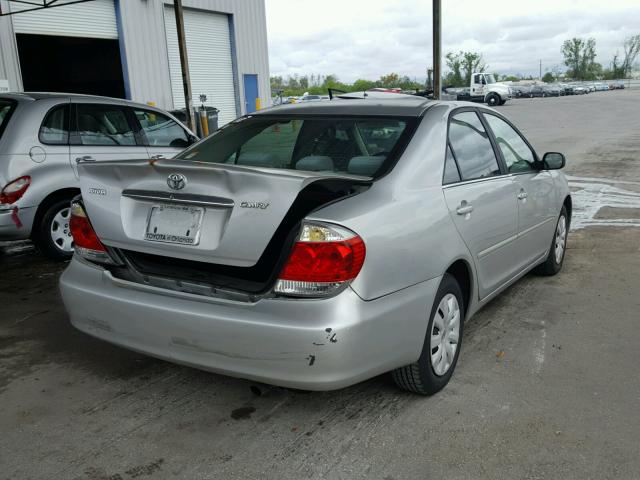 4T1BE32K45U510941 - 2005 TOYOTA CAMRY LE SILVER photo 4