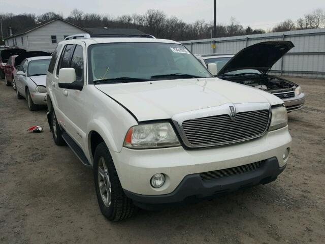 5LMEU88HX4ZJ26251 - 2004 LINCOLN AVIATOR 白色 照片 1