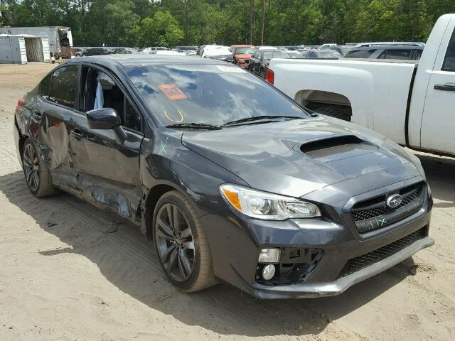 JF1VA1E64H9818706 - 2017 SUBARU WRX PREMIU GRAY photo 1