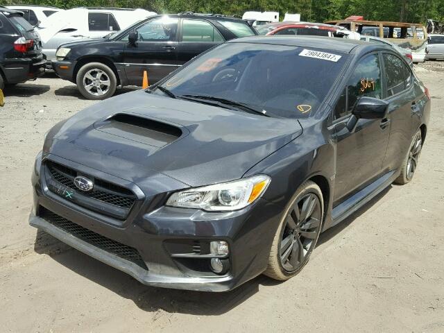 JF1VA1E64H9818706 - 2017 SUBARU WRX PREMIU GRAY photo 2