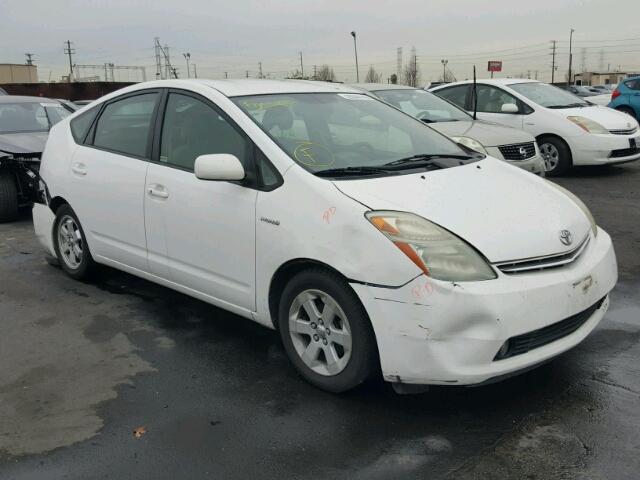 JTDKB20U977582117 - 2007 TOYOTA PRIUS WHITE photo 1