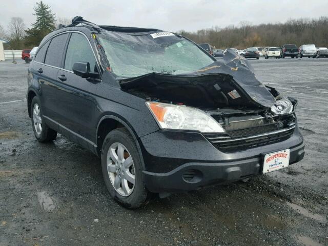 5J6RE48749L023501 - 2009 HONDA CR-V EXL BLACK photo 1