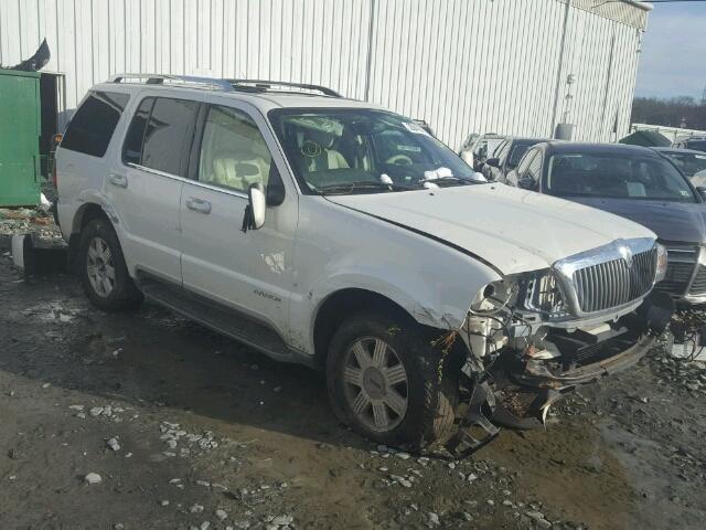 5LMEU88H94ZJ28461 - 2004 LINCOLN AVIATOR 白色 照片 1