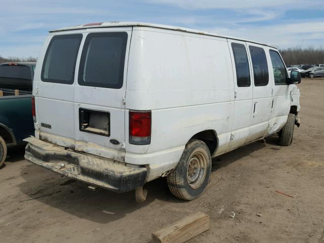 1FTNE24L65HB25052 - 2005 FORD ECONOLINE WHITE photo 4