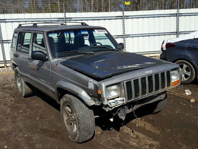 1J4FF58S1YL158010 - 2000 JEEP CHEROKEE C BEIGE photo 1