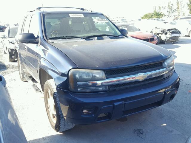 1GNDS13S372184063 - 2007 CHEVROLET TRAILBLAZE BLUE photo 1