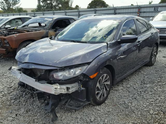 19XFC2F71GE091136 - 2016 HONDA CIVIC EX GRAY photo 2