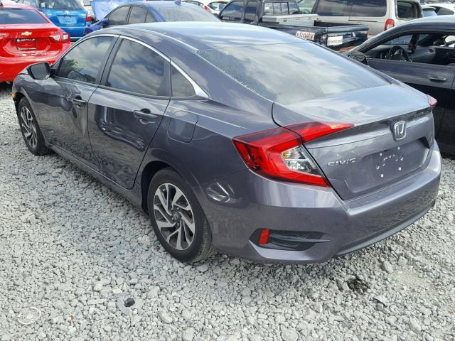 19XFC2F71GE091136 - 2016 HONDA CIVIC EX GRAY photo 3