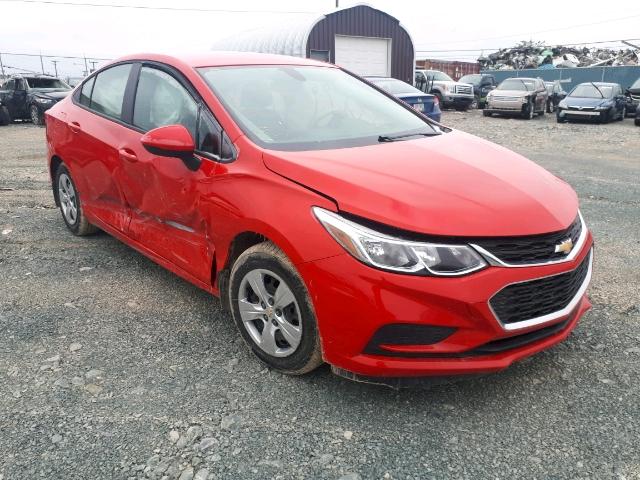 3G1BC5SM9HS512866 - 2017 CHEVROLET CRUZE LS RED photo 1