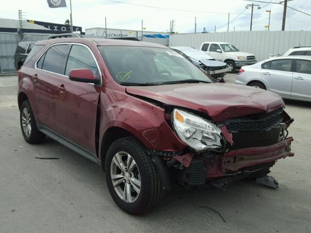 2GNALDEKXC6305098 - 2012 CHEVROLET EQUINOX LT RED photo 1