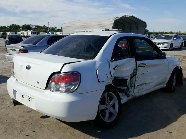 JF1GD67676G519553 - 2006 SUBARU IMPREZA 2. WHITE photo 4