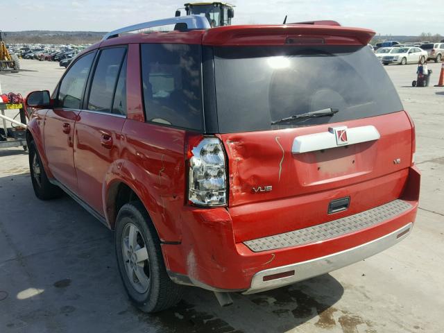 5GZCZ53457S813099 - 2007 SATURN VUE RED photo 3