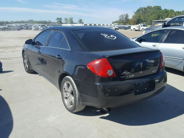 1G2ZH558764247291 - 2006 PONTIAC G6 GT BLACK photo 3