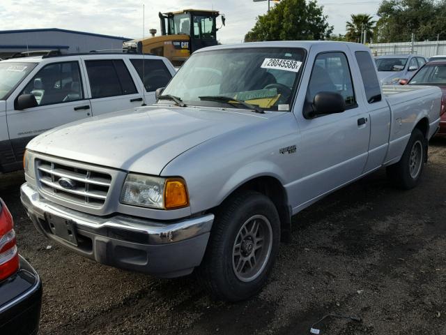 1FTYR44E33PA34189 - 2003 FORD RANGER SUP SILVER photo 2