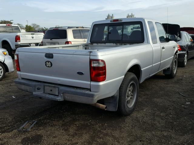 1FTYR44E33PA34189 - 2003 FORD RANGER SUP SILVER photo 4