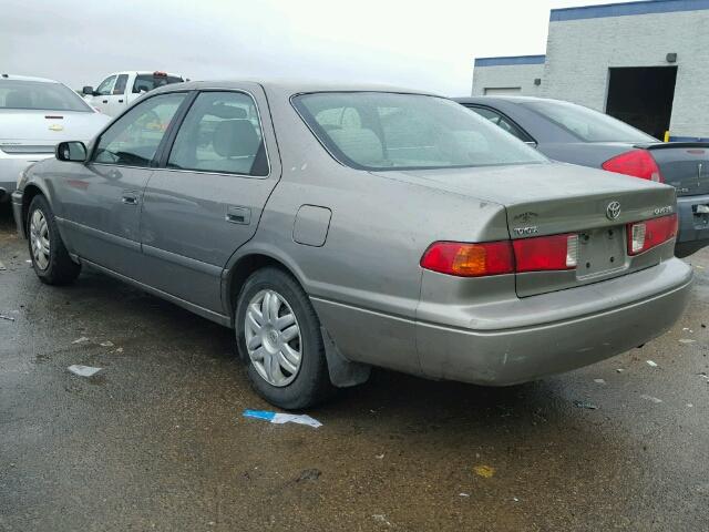 4T1BG22K61U108806 - 2001 TOYOTA CAMRY CE/L TAN photo 3