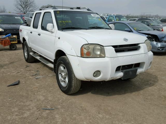 1N6ED27Y41C360838 - 2001 NISSAN FRONTIER C WHITE photo 1