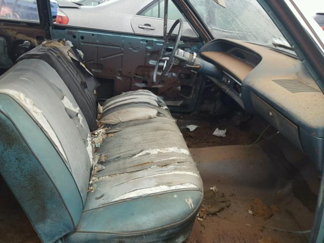 41511J282756 - 1964 CHEVROLET BELAIR BROWN photo 5