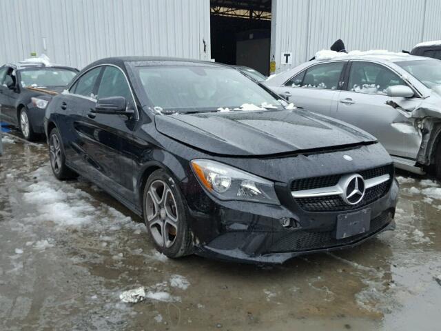 WDDSJ4GBXEN142893 - 2014 MERCEDES-BENZ CLA 250 4M BLACK photo 1