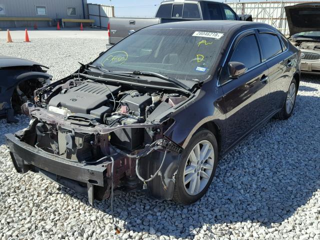 4T1BK1EB4DU028221 - 2013 TOYOTA AVALON BAS MAROON photo 2