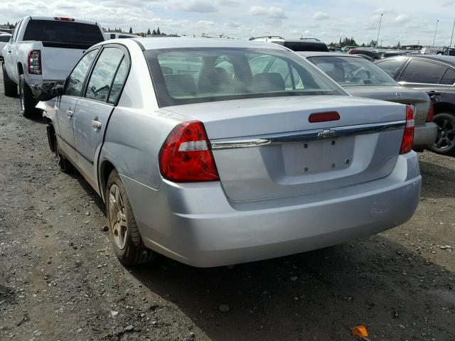 1G1ZS52F05F271430 - 2005 CHEVROLET MALIBU SILVER photo 3