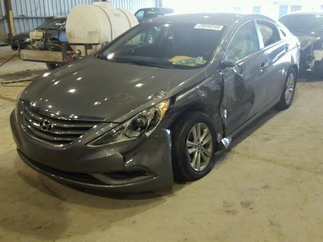 5NPEB4ACXCH474187 - 2012 HYUNDAI SONATA GLS GRAY photo 2