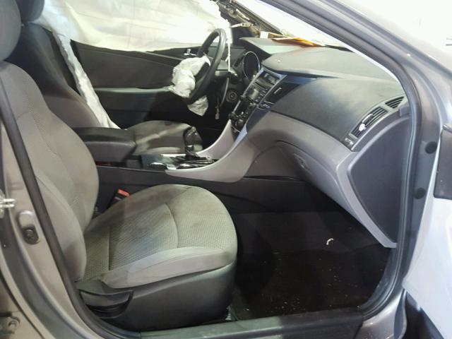 5NPEB4ACXCH474187 - 2012 HYUNDAI SONATA GLS GRAY photo 5