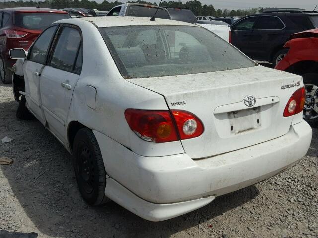 1NXBR32E03Z116168 - 2003 TOYOTA COROLLA CE WHITE photo 3