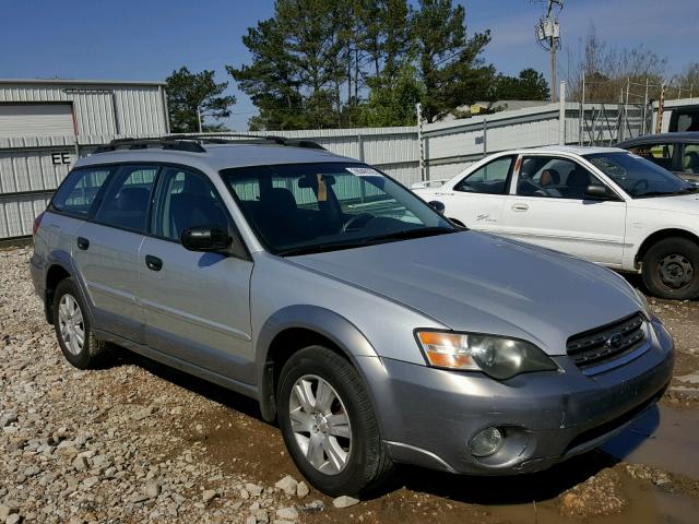 4S4BP61C557302992 - 2005 SUBARU LEGACY OUT SILVER photo 1