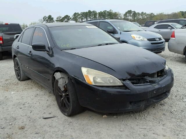 1HGCM56633A082476 - 2003 HONDA ACCORD EX BLACK photo 1