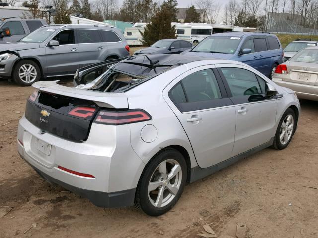 1G1RD6E48CU112593 - 2012 CHEVROLET VOLT SILVER photo 4