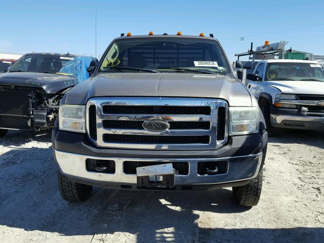 1FDXF46P86EC66818 - 2006 FORD F450 SUPER GRAY photo 9