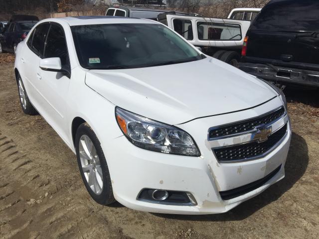 1G11G5SX3DF202611 - 2013 CHEVROLET MALIBU 3LT WHITE photo 2