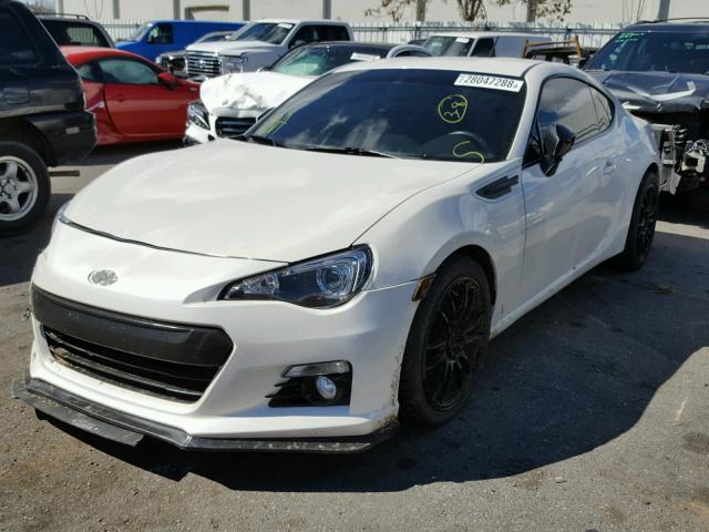 JF1ZCAC1XE9606519 - 2014 SUBARU BRZ 2.0 LI WHITE photo 2