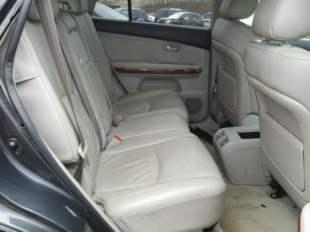 2T2HA31U24C037657 - 2004 LEXUS RX 330 GRAY photo 6