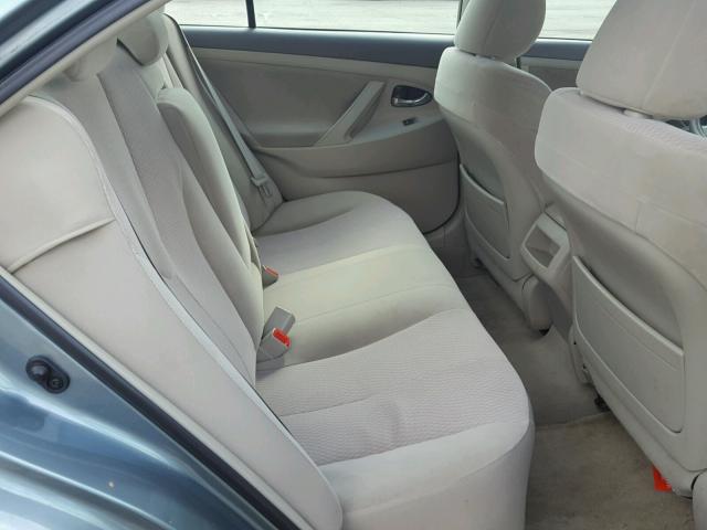 4T4BF3EK4AR068624 - 2010 TOYOTA CAMRY BASE TURQUOISE photo 6