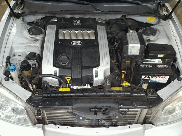 KMHFU45E55A386132 - 2005 HYUNDAI XG 350 SILVER photo 7