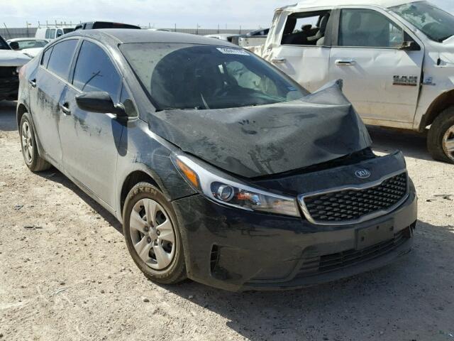 3KPFK4A75HE126736 - 2017 KIA FORTE LX BLACK photo 1