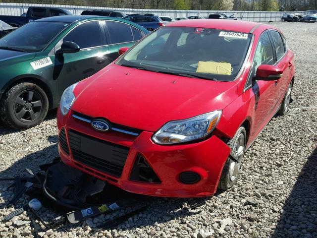 1FADP3K21DL325344 - 2013 FORD FOCUS SE RED photo 2