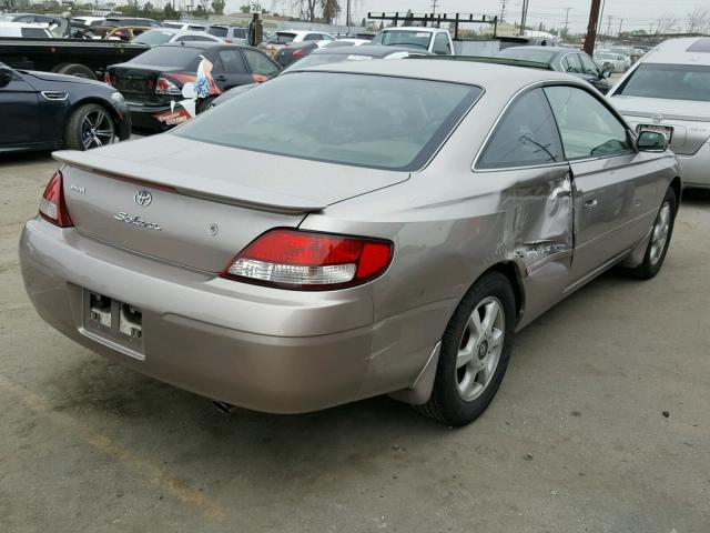 2T1CF22P3XC220847 - 1999 TOYOTA CAMRY SOLA GOLD photo 4