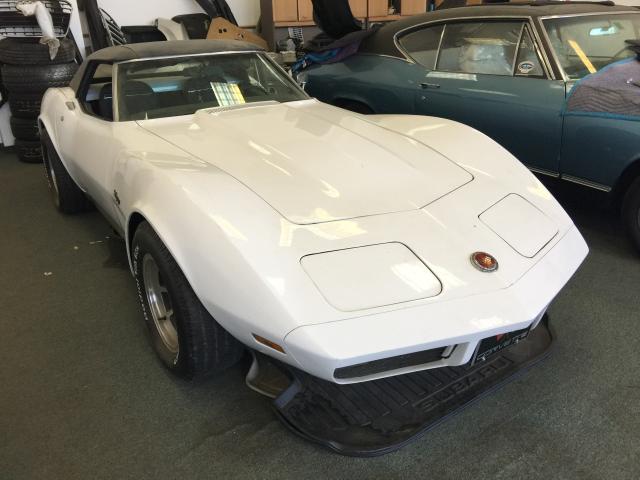 1974CHEVYCORVETTE - 1974 CHEVROLET CORVETTE WHITE photo 1