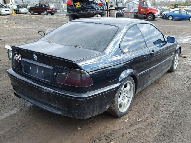 WBABN53432JU26362 - 2002 BMW 330 CI BLACK photo 4