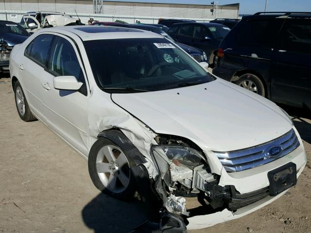 3FAHP07Z49R110622 - 2009 FORD FUSION SE WHITE photo 1