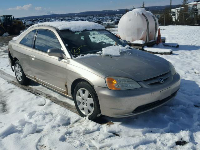 1HGEM229X2L084221 - 2002 HONDA CIVIC EX SILVER photo 1