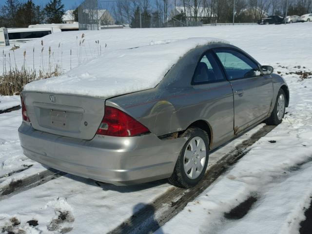 1HGEM229X2L084221 - 2002 HONDA CIVIC EX ვერცხლისფერი ფოტო 4