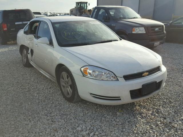 2G1WA5EK7B1251788 - 2011 CHEVROLET IMPALA LS WHITE photo 1