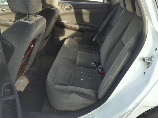 2G1WA5EK7B1251788 - 2011 CHEVROLET IMPALA LS WHITE photo 6