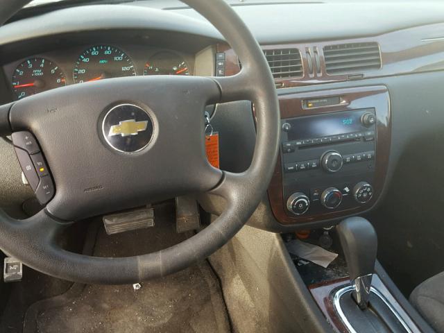 2G1WA5EK7B1251788 - 2011 CHEVROLET IMPALA LS WHITE photo 9